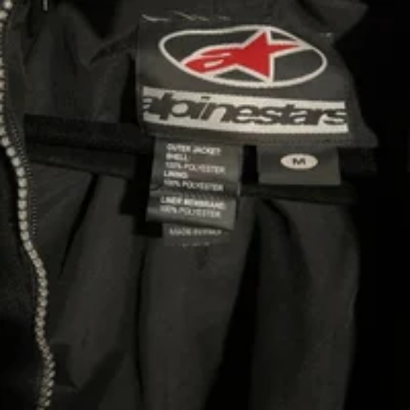 Alpinestars Motorcycle Jacket Md Excellent Condition - Picture 2 of 4